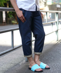 ▲BEAMS / 7分丈 カラースキーム チノパンツ