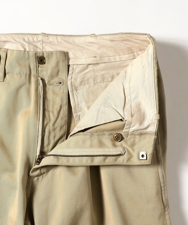 nanamica ベージュ ワークパンツ BEAMS（ビームス）nanamica / Wide Chino Pants（パンツ