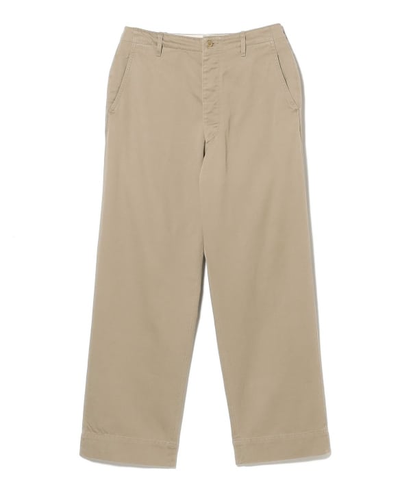 芸能人愛用のルームウェア BEAMS（ビームス）COMOLI / KHAKI チノパンツ（パンツ 絵本・児童書