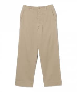 COMOLI / KHAKI チノパンツ