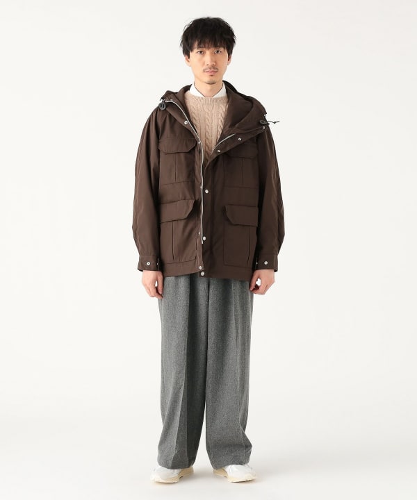 BEAMS（ビームス）ワイドストレート フランネル スラックス（パンツ