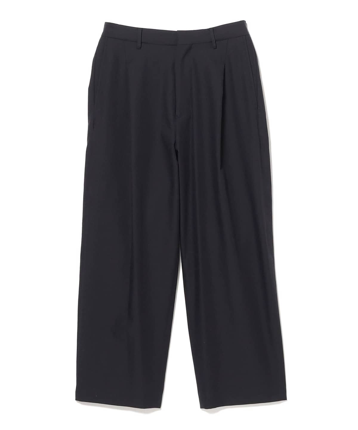 URU ウル / 1 tuck pants パンツ MEN D. NAVY 2 URU ウル / 1 tuck pants パンツ MEN D. NAVY 2