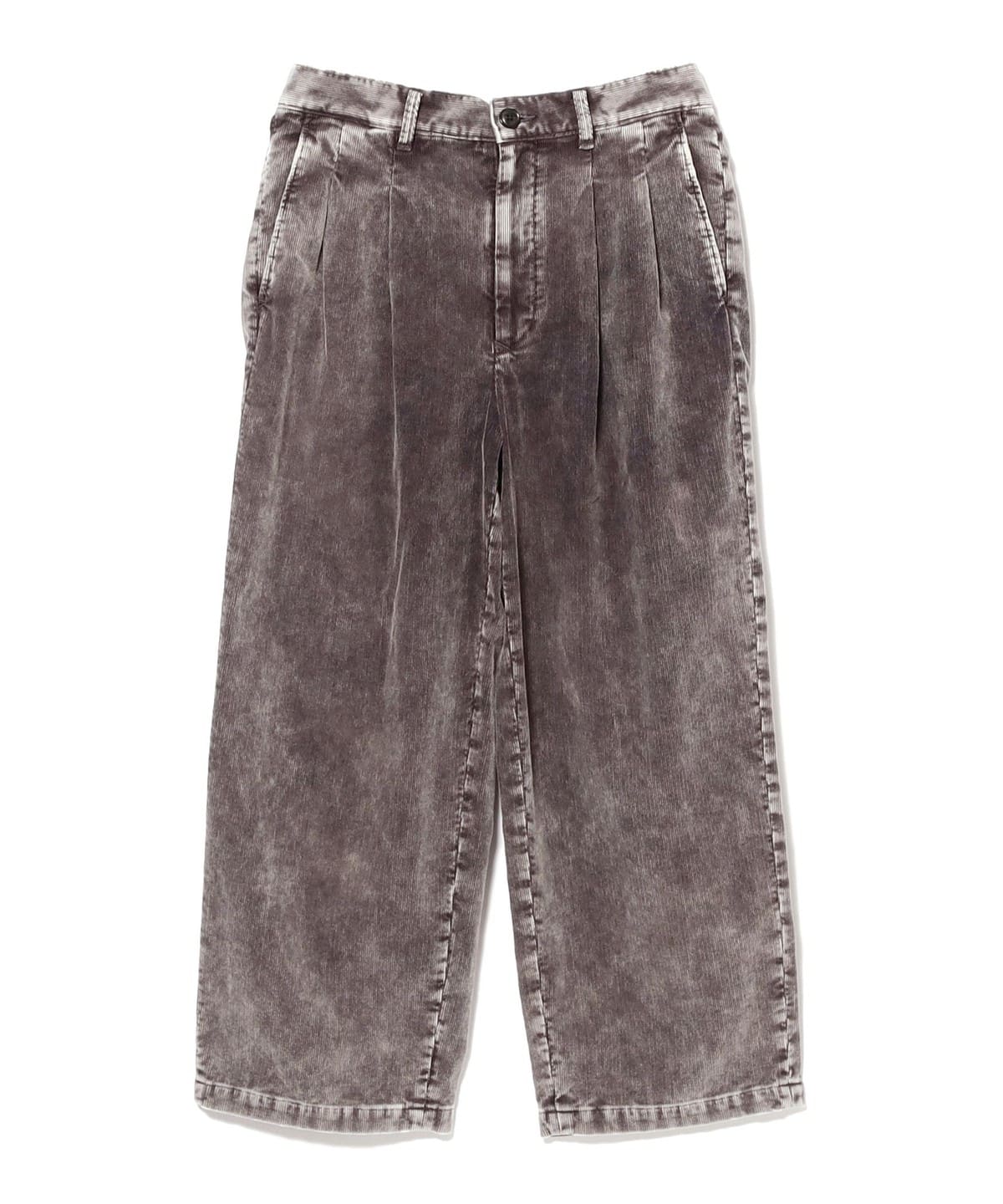 URU ウル / 2 tuck pants パンツ MEN F. BLACK 2 URU ウル / 2 tuck pants パンツ MEN F. BLACK 2