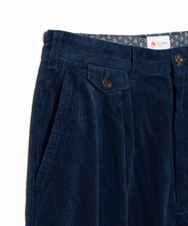2P INDIGO CORDUROY PANT