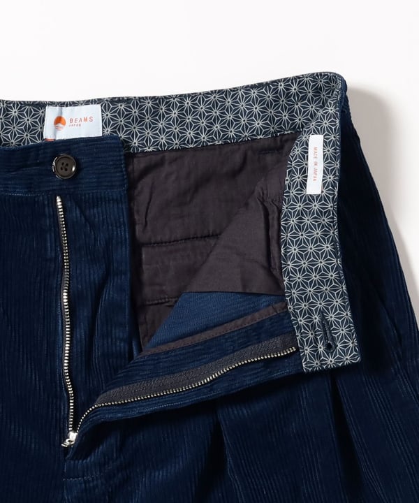 2P INDIGO CORDUROY PANT
