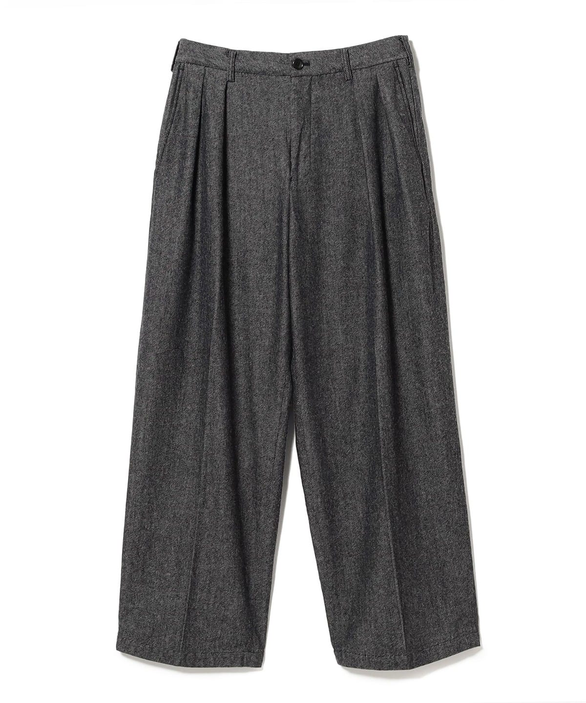 BEAMS JAPAN（ビームス ジャパン）2プリーツ ワイド スラックス