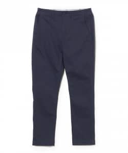 コットンピケ ストレッチ テーパード パンツ【スリムフィット】