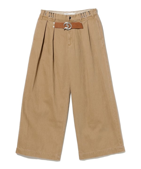 DAIRIKU / ”D”Buckle Super Wide Chino Pants