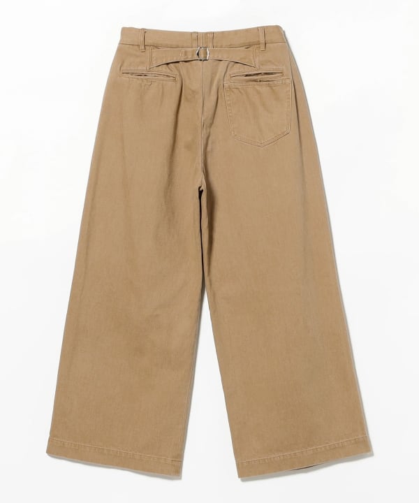 DAIRIKU / ”D”Buckle Super Wide Chino Pants