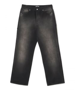 AURALEE / PRODUCT DYED ORGANIC COTTON DUCK PAINTER PANTS