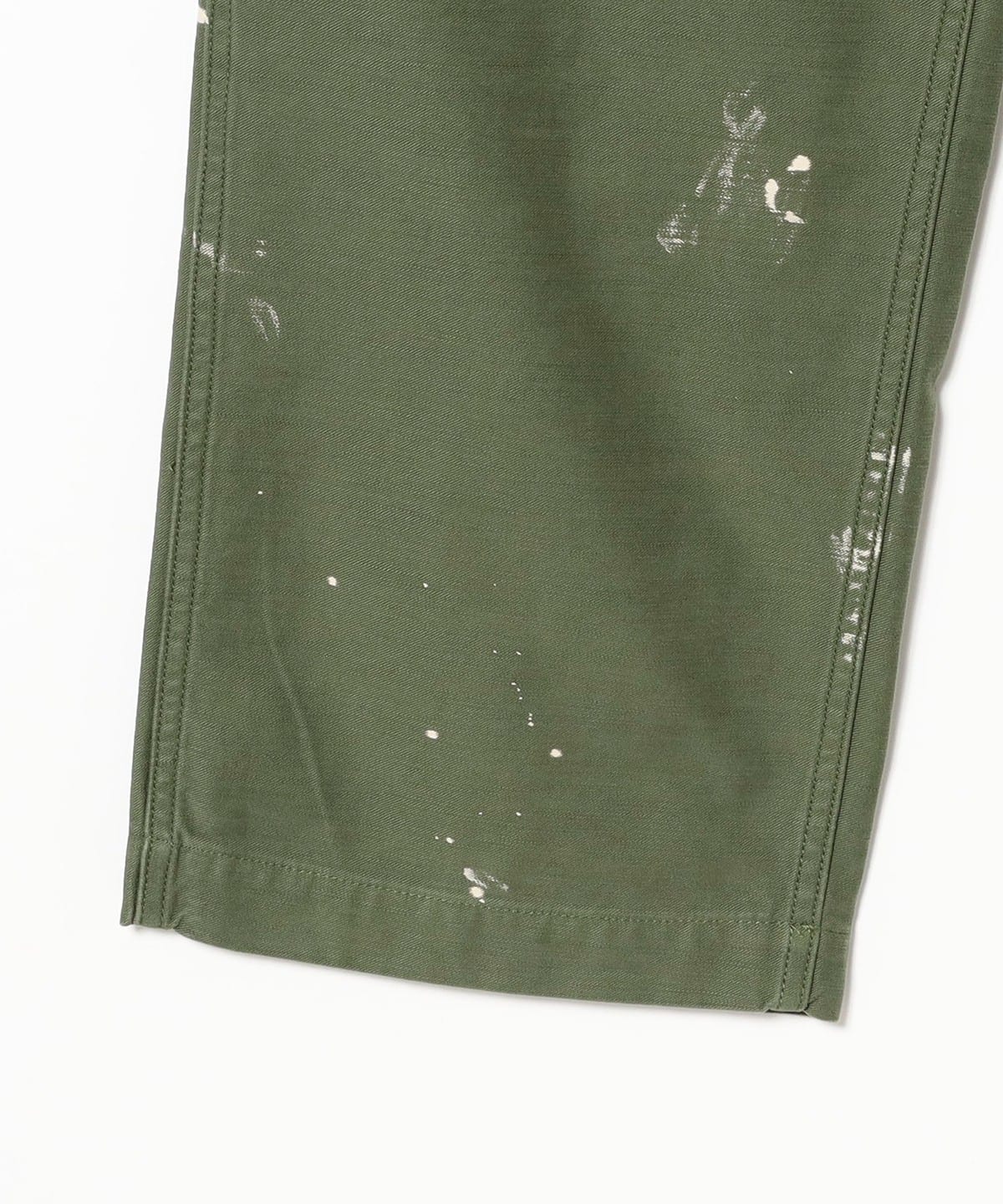 BEAMS（ビームス）AURALEE / WASHED BAGGY SATIN BLEACHED BAKER