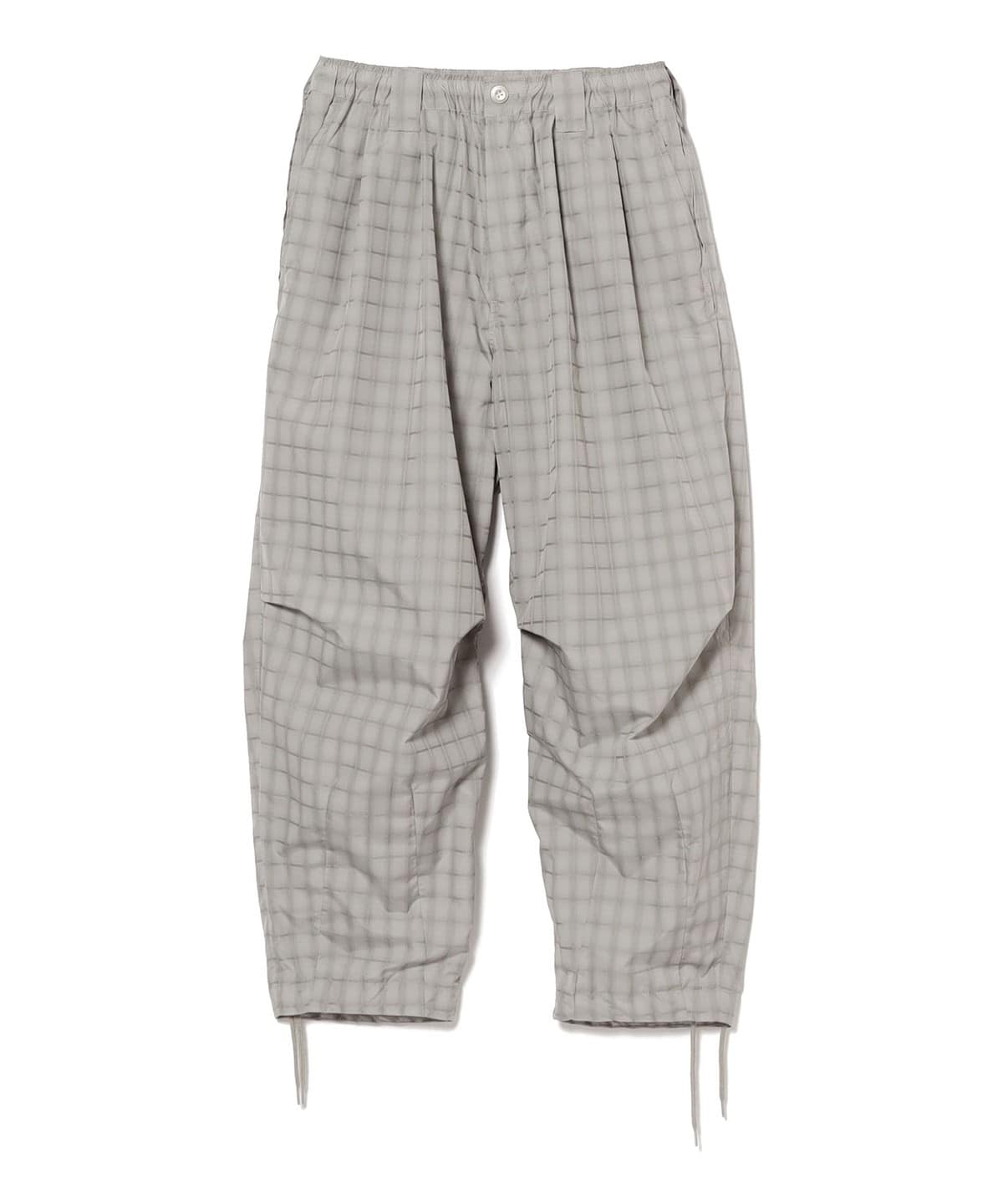 TIGHTBOOTH PRODUCTION タイトブース プロダクション / PLAID LIGHT BALLOON PANTS パンツ MEN GREY L