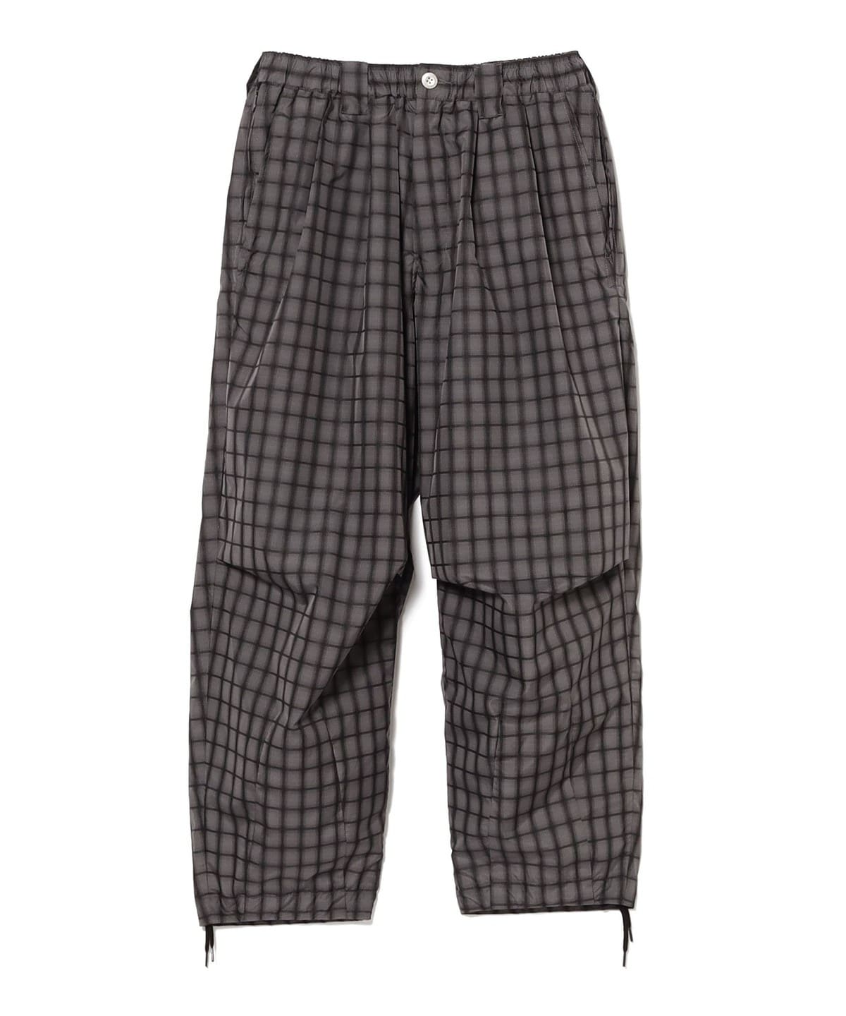 TIGHTBOOTH PRODUCTION タイトブース プロダクション / PLAID LIGHT BALLOON PANTS パンツ MEN BLACK L
