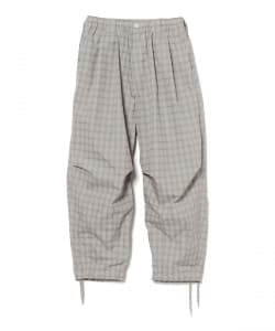 TIGHTBOOTH PRODUCTION / PLAID LIGHT BALLOON PANTS