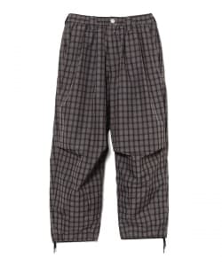 TIGHTBOOTH PRODUCTION / PLAID LIGHT BALLOON PANTS