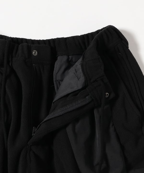 TIGHTBOOTH PRODUCTION / NYLON PANEL FLEECE BALLOON PANTS - 紅桜