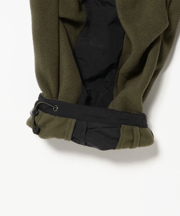 TIGHTBOOTH PRODUCTION / NYLON PANEL FLEECE BALLOON PANTS - 紅桜