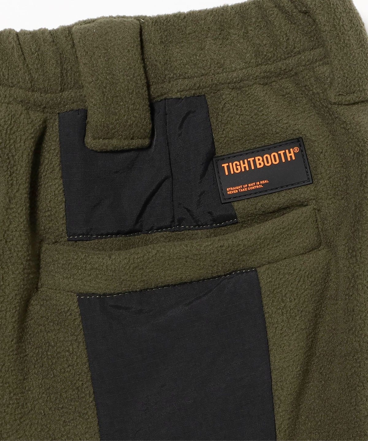 TIGHTBOOTH PRODUCTION / 尼龍拼接刷毛燈籠褲
