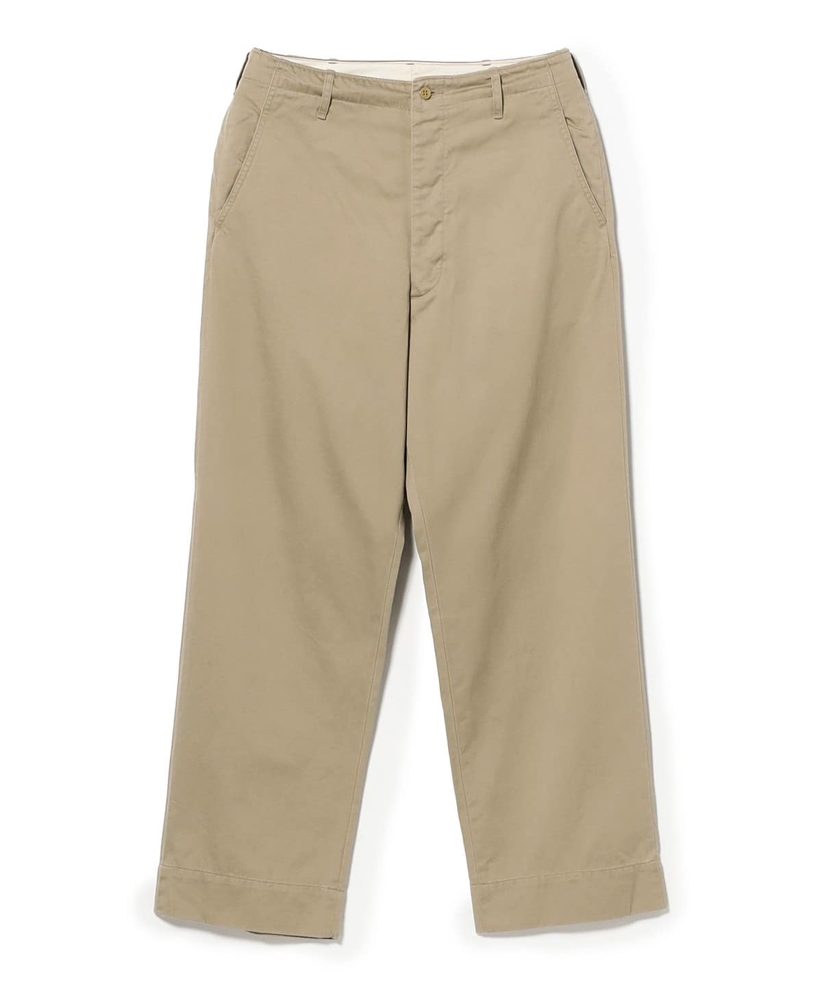 COMOLI beams 別注 チノパン サイズ3 BEAMS（ビームス）COMOLI / KHAKI チノパンツ（パンツ チノパンツ