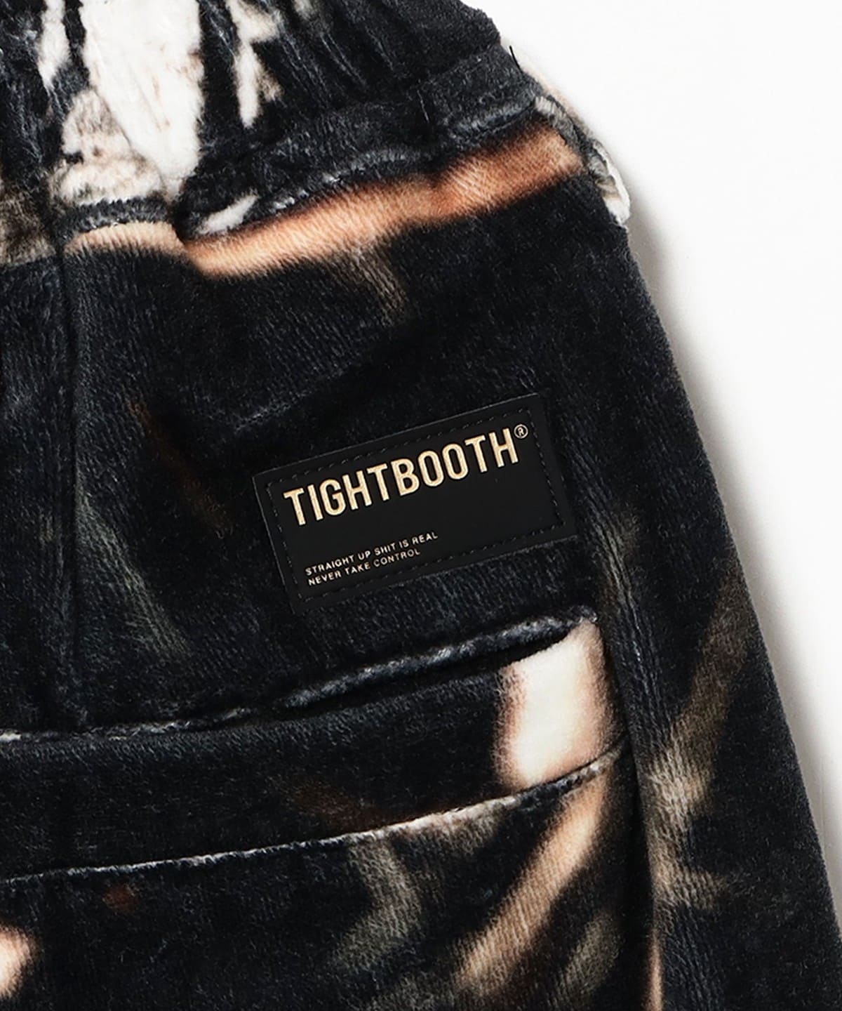 TIGHTBOOTH PRODUCTION / 戰術絲絨迷彩燈籠褲