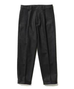 ▲BEAMS PLUS / 1プリーツ カシミヤウール スラックスパンツ