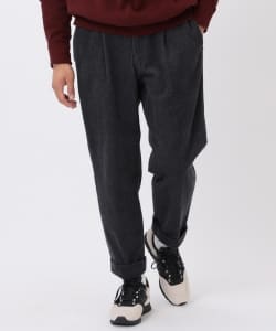 ▲NEW BALANCE × BEAMS PLUS / 別注 1プリーツ コーデュロイ トラウザー