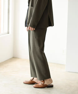 ▲BEAMS / サッカー チェック スラックス