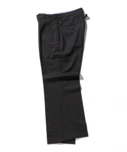 ▲BEAMS PLUS / ウール チェック ９分丈 トラウザーズ