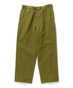 ▲BEAMS PLUS / ウエストポイントツイル ワイドトラウザーズ