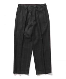 ▲BEAMS PLUS / ドビー ジオメトリック ヘリンボーン ワイドトラウザーズ