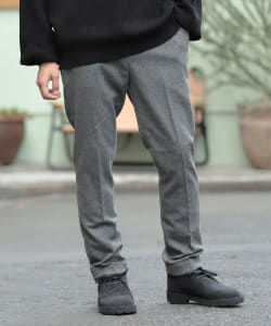▲BEAMS / RE:NEWOOL(R) フランネル スラックス