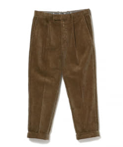 ▲Scye / Cotton Corduroy Pleated Trousers