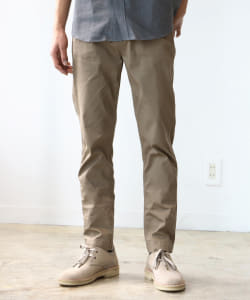 ▲BEAMS / ストレッチ テーパード ピケ パンツ