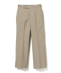 ▲NEEDLES / Side Tab Trouser Pe/C Gabardine Plaid