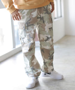 ▲UNIVERSAL OVERALL × BEAMS / 別注 Easy Cargo Painter Pants Camo