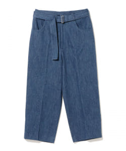 ▲URU / Roving Denim Belted Pants