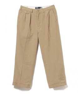 ▲POLO RALPH LAUREN / ビッグ フィット 2プリーツ チノパンツ