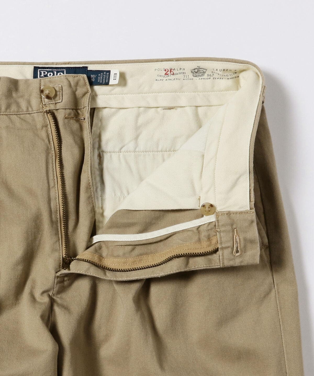 BEAMS（ビームス）POLO RALPH LAUREN for BEAMS / Cotton Twill 2Pleat 
