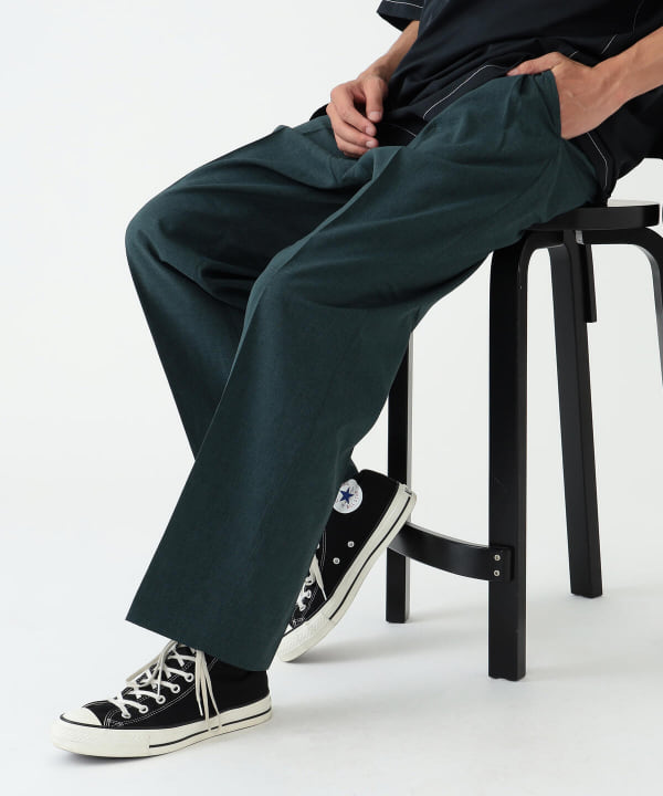 BEAMS（ビームス）EVALET 2プリーツ スラックス（パンツ