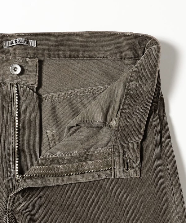 AURALEE / GARMENT-DYED FINX CORDUROY 5P WIDE PANTS