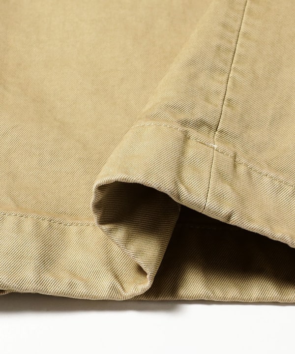 AURALEE / GARMENT-DYED FINX CHINO ONE-TUCK WIDE PANTS