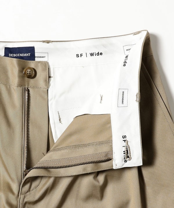 DESCENDANT / SF TWILL TROUSERS