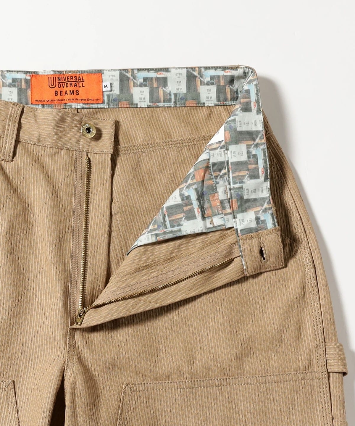 BEAMS（ビームス）【別注】UNIVERSAL OVERALL / Diamond Jacquard
