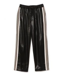 SASQUATCHFABRIX. / SYNTHETIC LEATHER TRACK PANTS