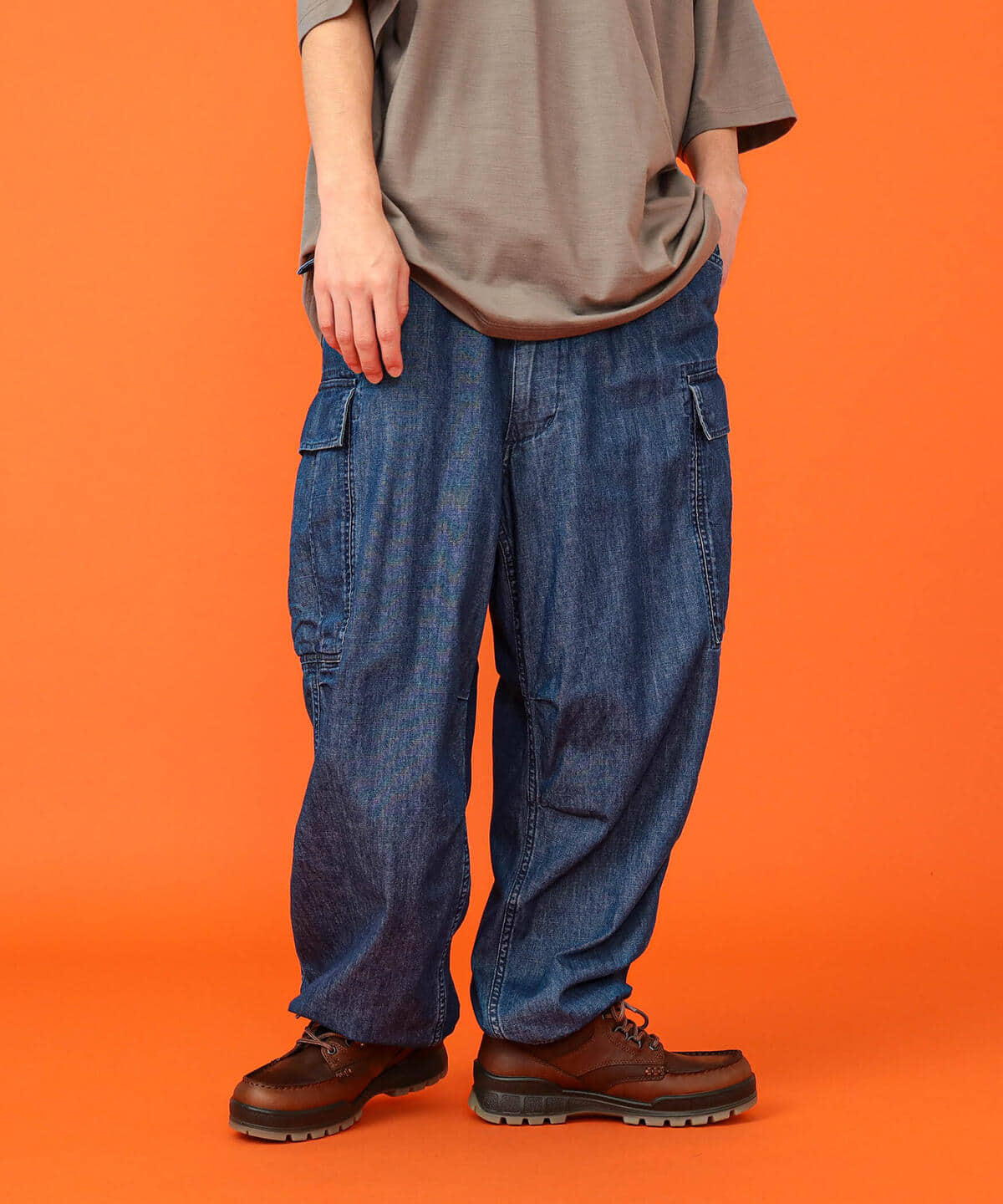 BEAMS ビームス / デニム ビッグ 6ポケット カーゴパンツ パンツ MEN USED M BEAMS ビームス / デニム ビッグ 6ポケット カーゴパンツ パンツ MEN USED M