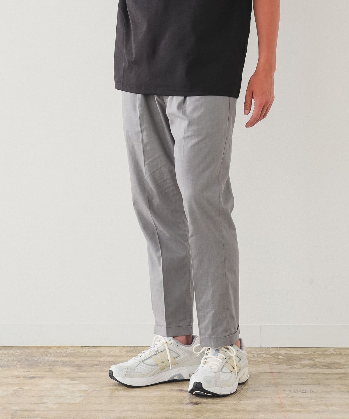 BEAMS [BEAMS] BEAMS / COOLMAX (R) Ramie easy pants (pants casual 