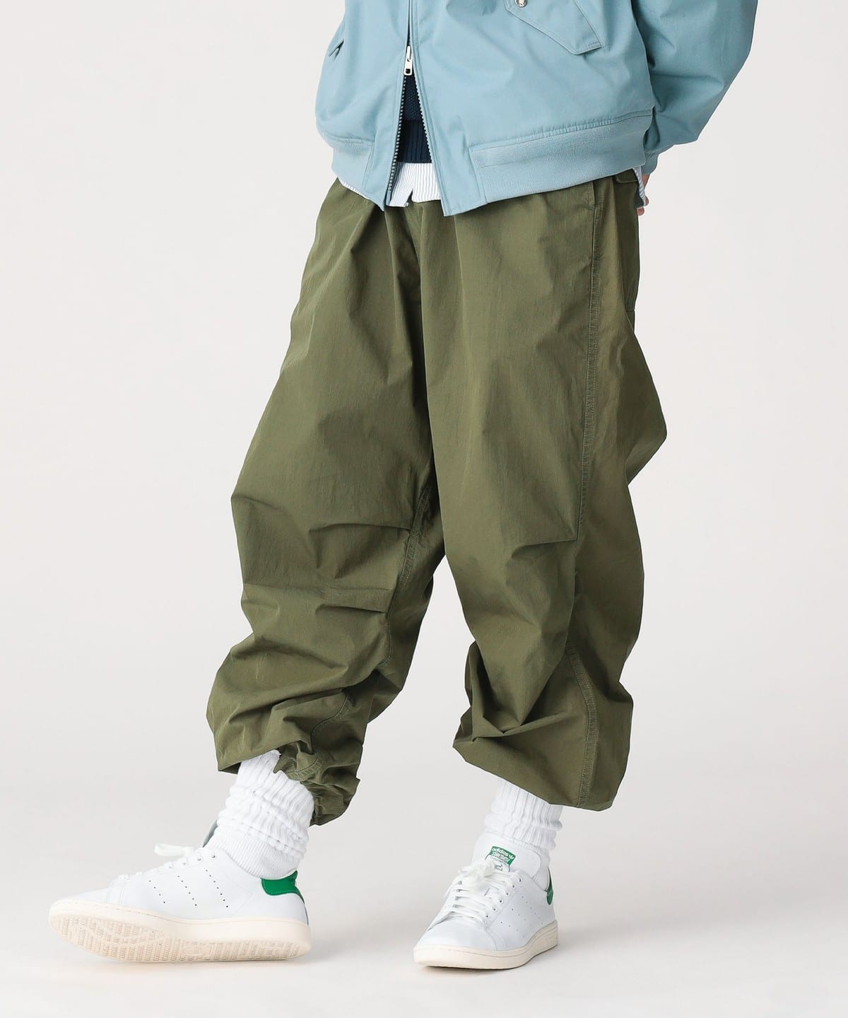 BEAMS Cotton Nylon Overpants (Pants BEAMS Casual Pants) for sale