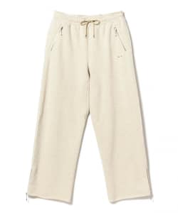 ▲SUGARHILL / ZIP-UP WIDE SWEAT TROUSERS