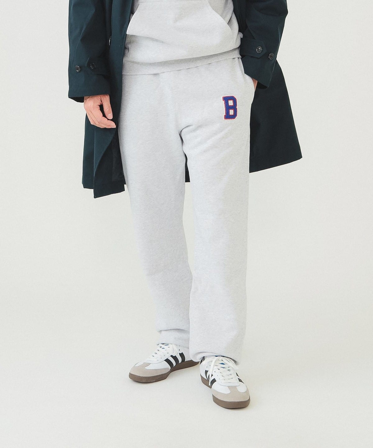 BEAMS BEAMS BEAMS B logo sweatpants (pants sweatpants) mail order ...