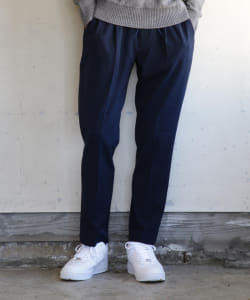 ▲BEAMS / TRストレッチ 1プリーツ イージーパンツ